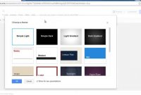 How To Change Google Drive Presentation Theme within Google Drive Presentation Templates