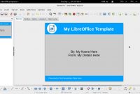 How To Create Simple Libreoffice Impress Presentation Template pertaining to Open Office Presentation Templates