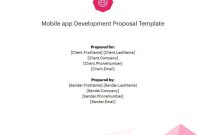 How To Write A Business Proposal In   Steps   Free Templates regarding App Proposal Template
