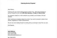 How To Write A Catering Proposal  Free Word Pdf Format intended for Catering Proposal Template