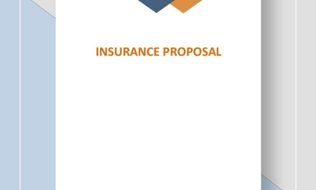 Insurance Proposal  Business Proposal Templates  Designs in Insurance Proposal Template