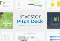 Investor Pitch Deck  Presentation Powerpoint Template Pptx within Investor Presentation Template