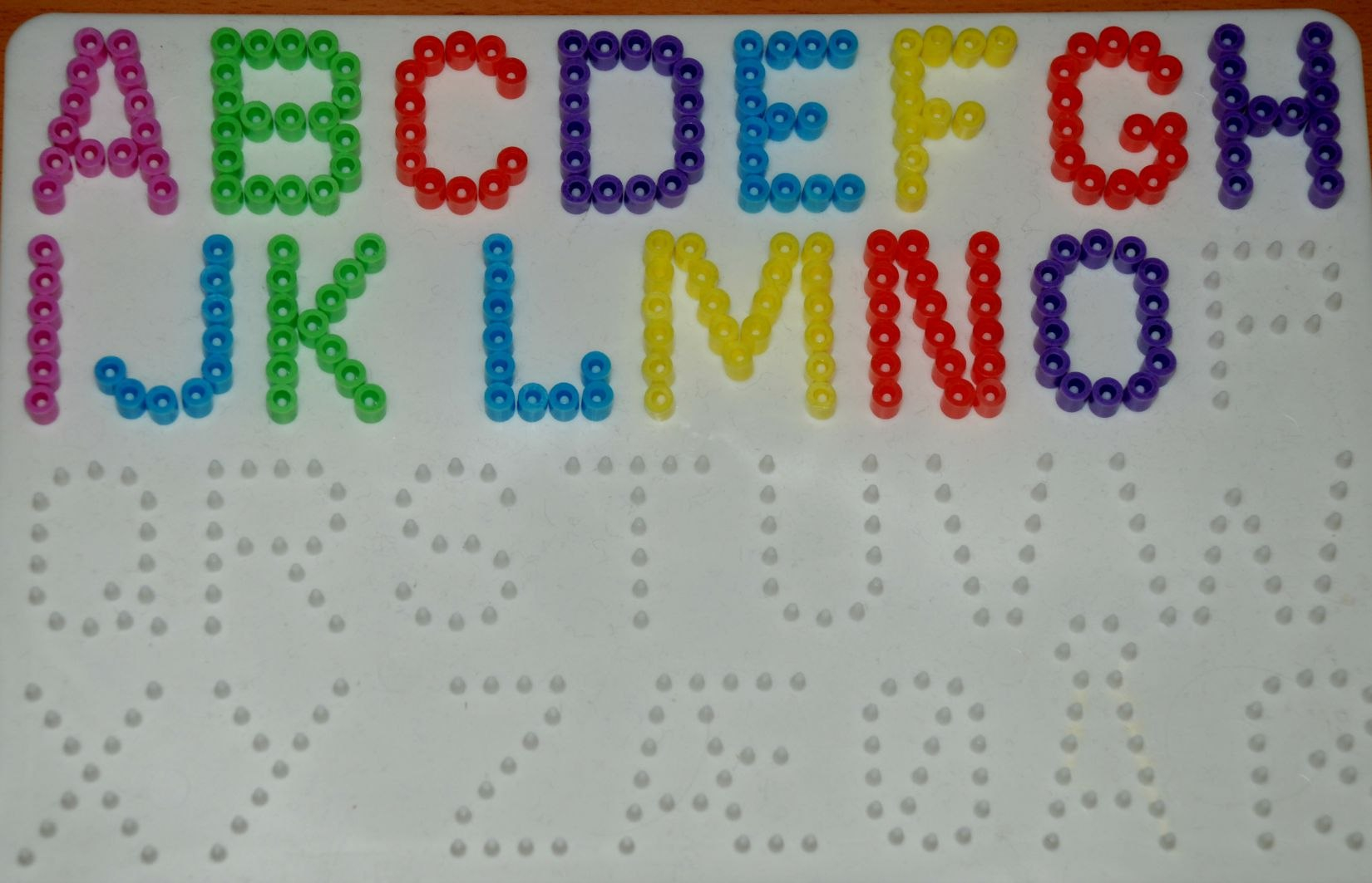 Letter And Sound Folder Part   Ofamily Learning Together for Hama Bead Letter Templates