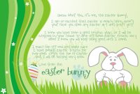 Letter From The Easter Bunny Templates – Hd Easter Images within Letter To Easter Bunny Template