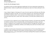 Nursing Cover Letter Example  Resume Genius regarding Rn Cover Letter Template