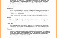 One Page Proposal Template One Paget Plan Student Example pertaining to Internal Proposal Template