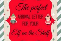 People I Want To Punch In The Throat The Perfect Arrival Letter For with Elf On The Shelf Arrival Letter Template