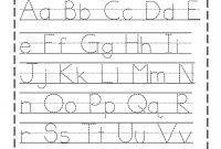 Pinjennie H On Jude  Kindergarten Worksheets Preschool regarding Tracing Letters Template