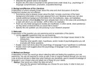 Research Proposal Outline Example  Templates At in Research Proposal Outline Template