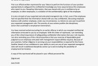 Sample Letters Of Reprimand For Employee Performance in Letter Of Counseling Template