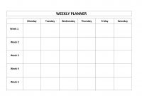 Schedule Template Editable Homework Agenda Blank Lesson Plan Eekly regarding Homework Agenda Template