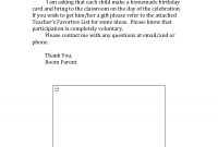 Teacher Templates Letters Parents  Sample Letter For Teacher for Letter To Parents Template From Teachers