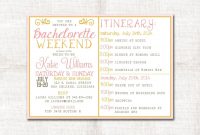 Template Bachelorette Party Agenda Template Zoom Free   Wedding pertaining to Party Agenda Template