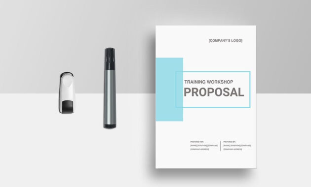 Training Workshop Proposal Template within Workshop Proposal Template