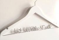 White Coat Ceremony Gift Doctor Hanger Medical School  Etsy within Wire Hanger Letter Template