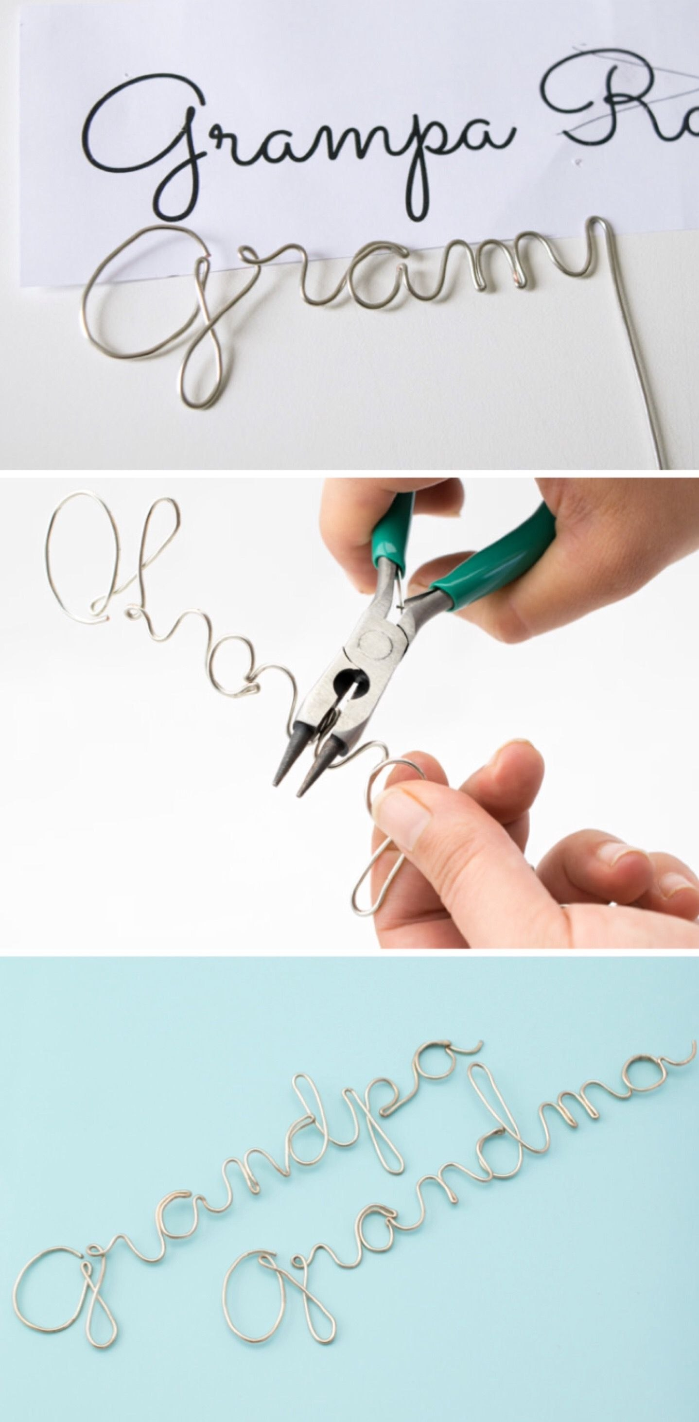 Wire Craft  Wrapping Wire To Make Any Word Or Name  Jewelry Wiring pertaining to Wire Hanger Letter Template