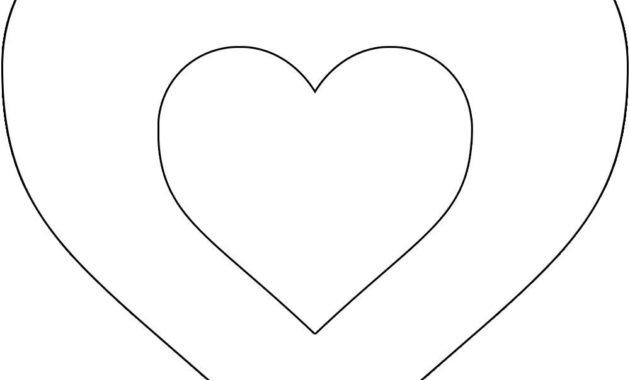 Best  Free Printable Heart Template – Skillofking with regard to Free Printable Heart Templates