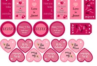Best Free Valentine Printables  Valentine's Day Fun  A in Free Printable Valentine Templates