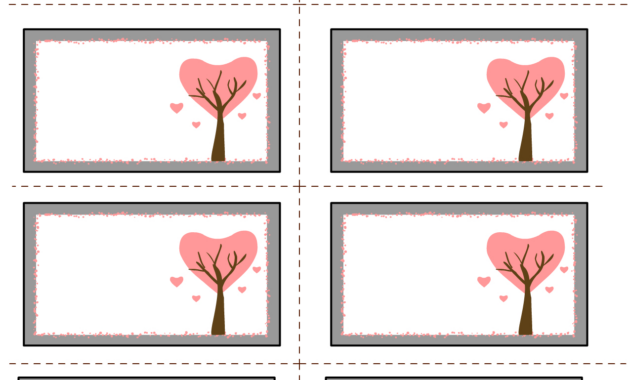 Love Tree Valentine Labels  Free Label Templates Templates with regard to Free Printable Valentine Templates