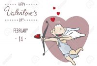 Valentine's Day Greeting Card Postcard Or Party Invitation Template pertaining to Valentine Party Invitation Template